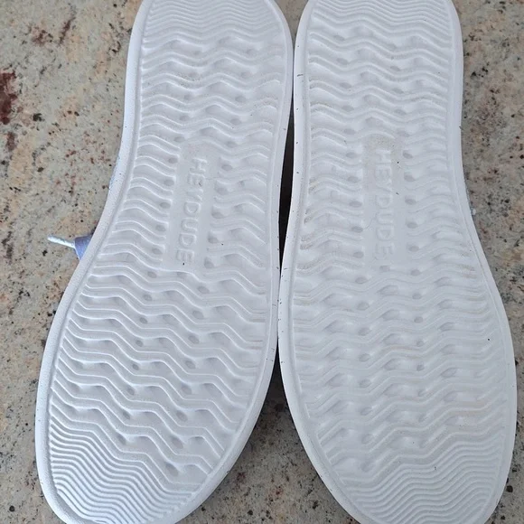 Hey Dude Blue Sparkle Slip-Ons NWOT - Picture 4 of 5